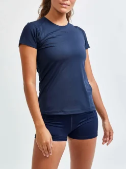 T-Skjorter & Singleter|Løping>Craft Sportswear ADV Essence SS Slim Tee W Blaze