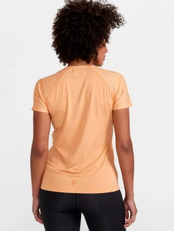 T-Skjorter & Singleter|Løping>Craft Sportswear ADV Essence SS Slim Tee W Peach