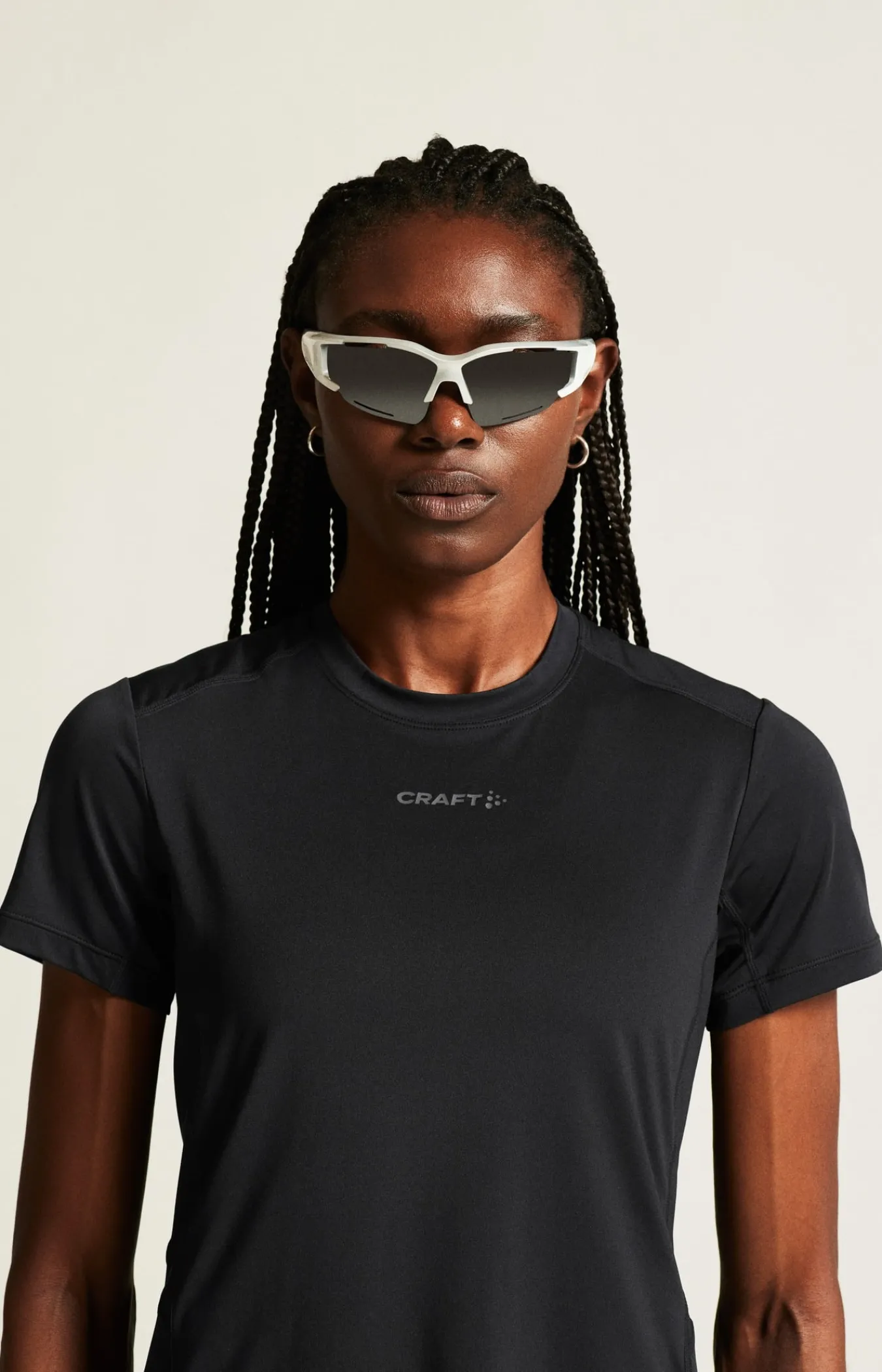 T-Skjorter & Singleter|Løping>Craft Sportswear ADV Essence Ss Tee 2 W Black