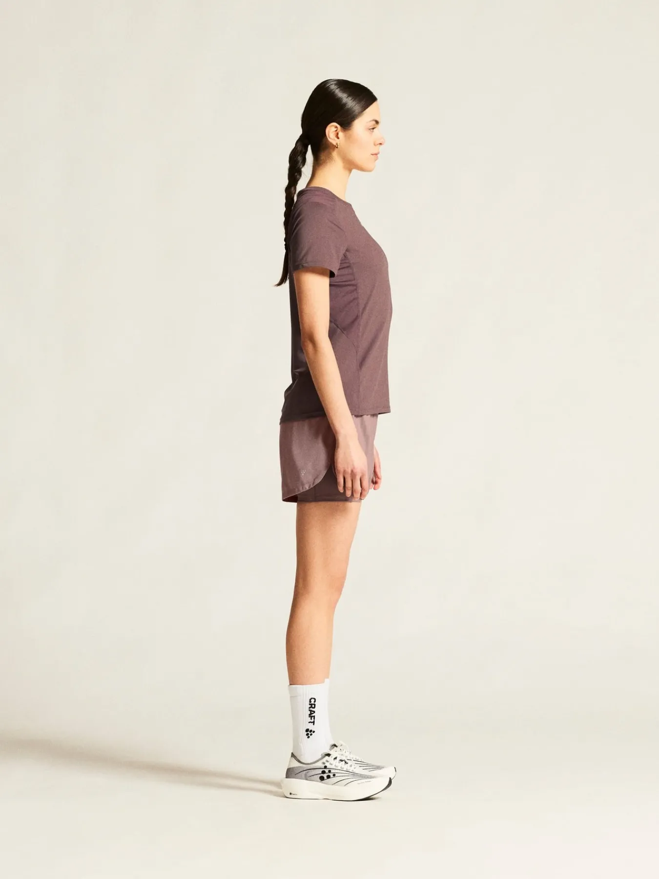 T-Skjorter & Singleter|Løping>Craft Sportswear ADV Essence Ss Tee 2 W Flint