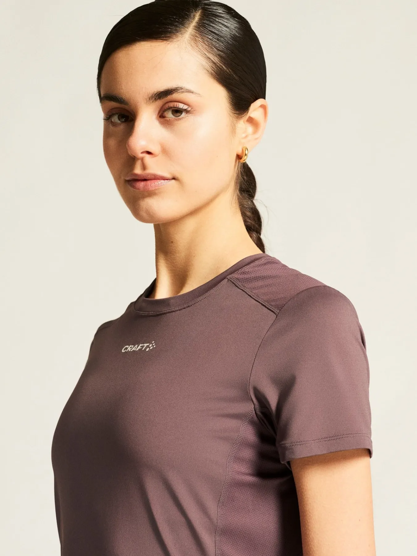T-Skjorter & Singleter|Løping>Craft Sportswear ADV Essence Ss Tee 2 W Flint