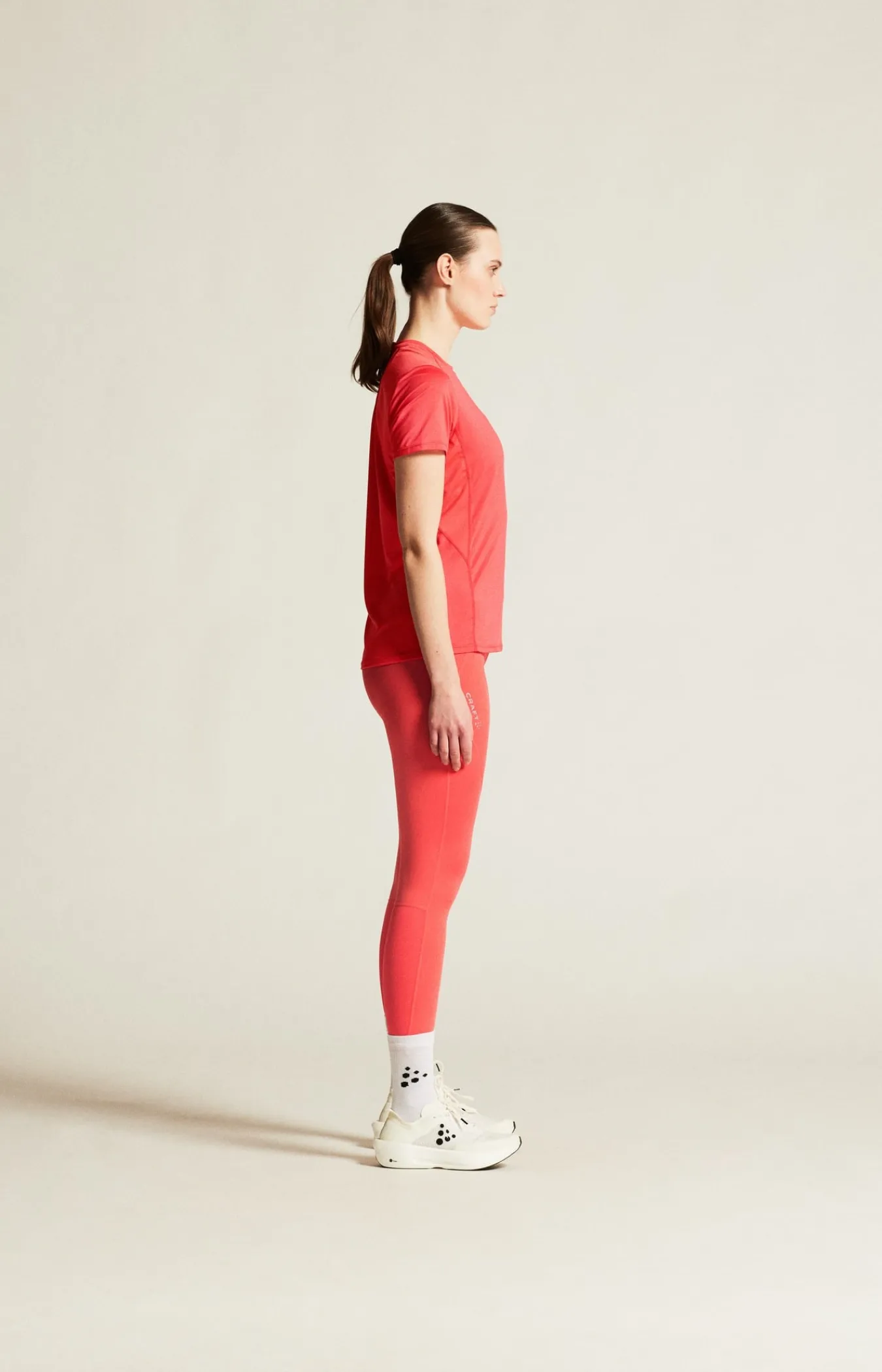 T-Skjorter & Singleter|Løping>Craft Sportswear ADV Essence Ss Tee 2 W Cheer