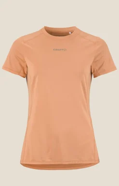 T-Skjorter & Singleter|Løping>Craft Sportswear ADV Essence Ss Tee 2 W Light Syrup