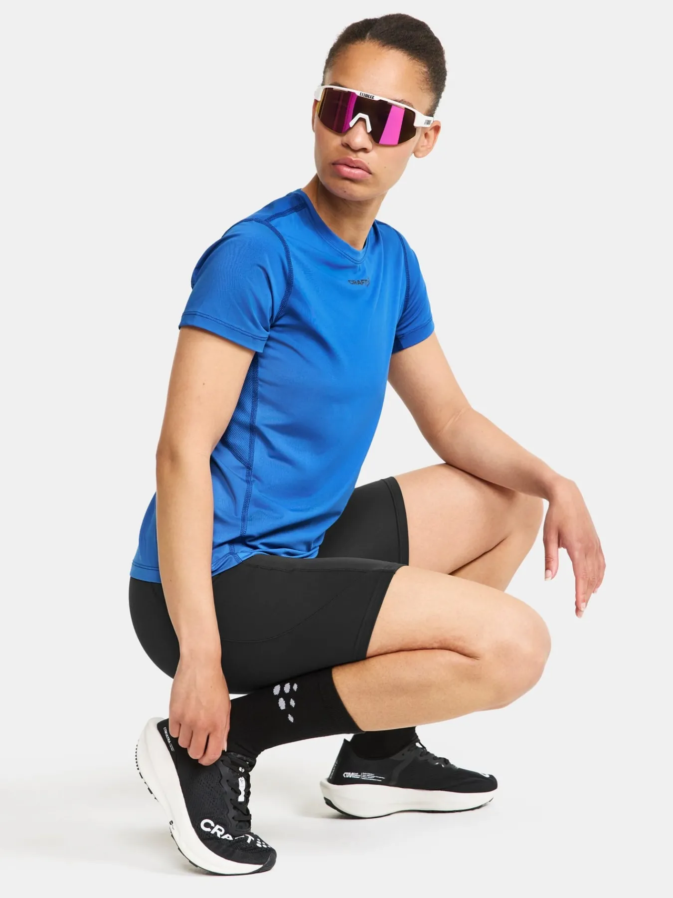 T-Skjorter & Singleter|Løping>Craft Sportswear ADV Essence SS Tee W Jump