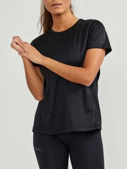 T-Skjorter & Singleter|Løping>Craft Sportswear ADV Essence SS Tee W Black