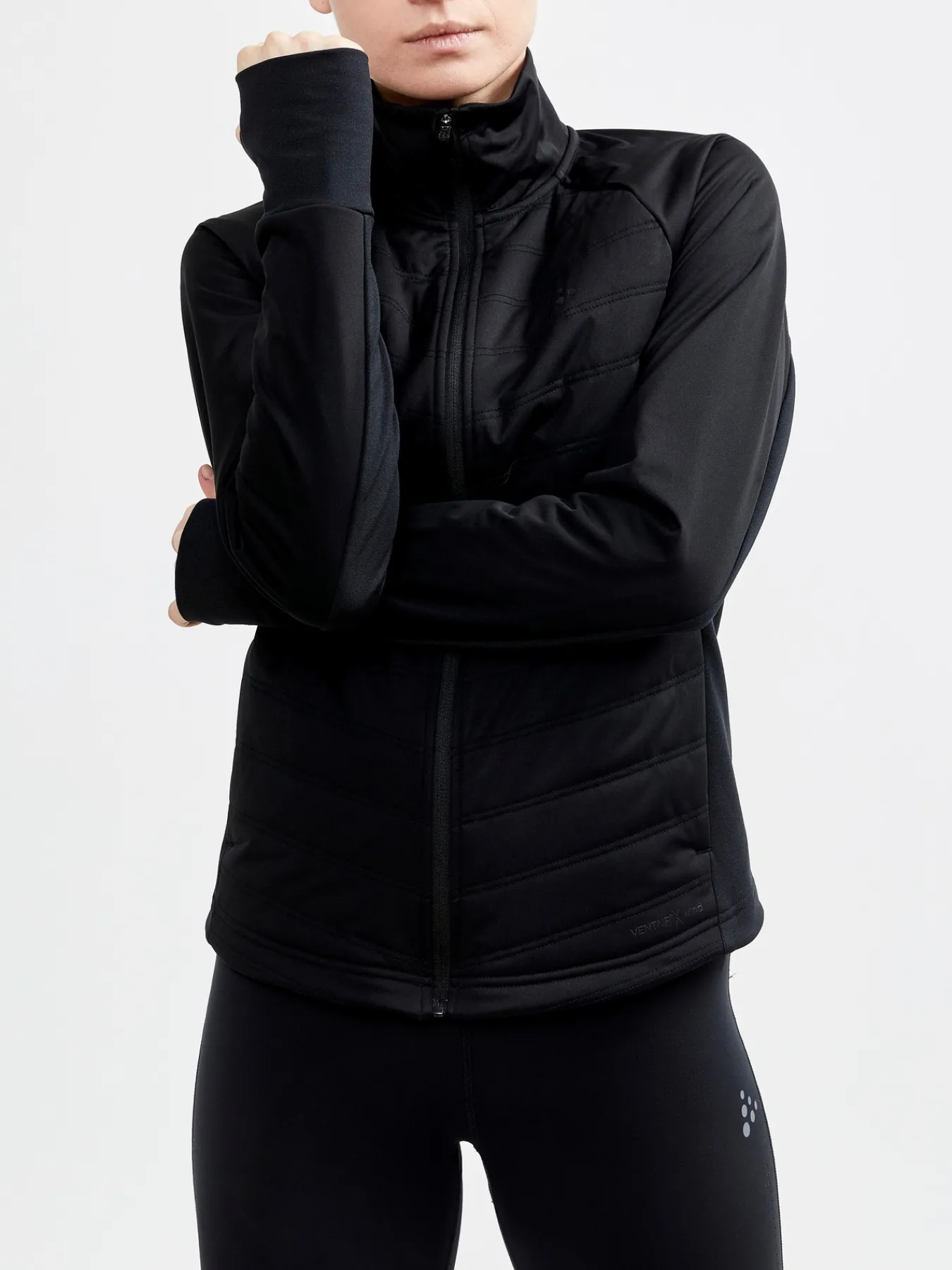 Jakker & Vester|Trening>Craft Sportswear ADV Essence Warm Jacket W BLACK