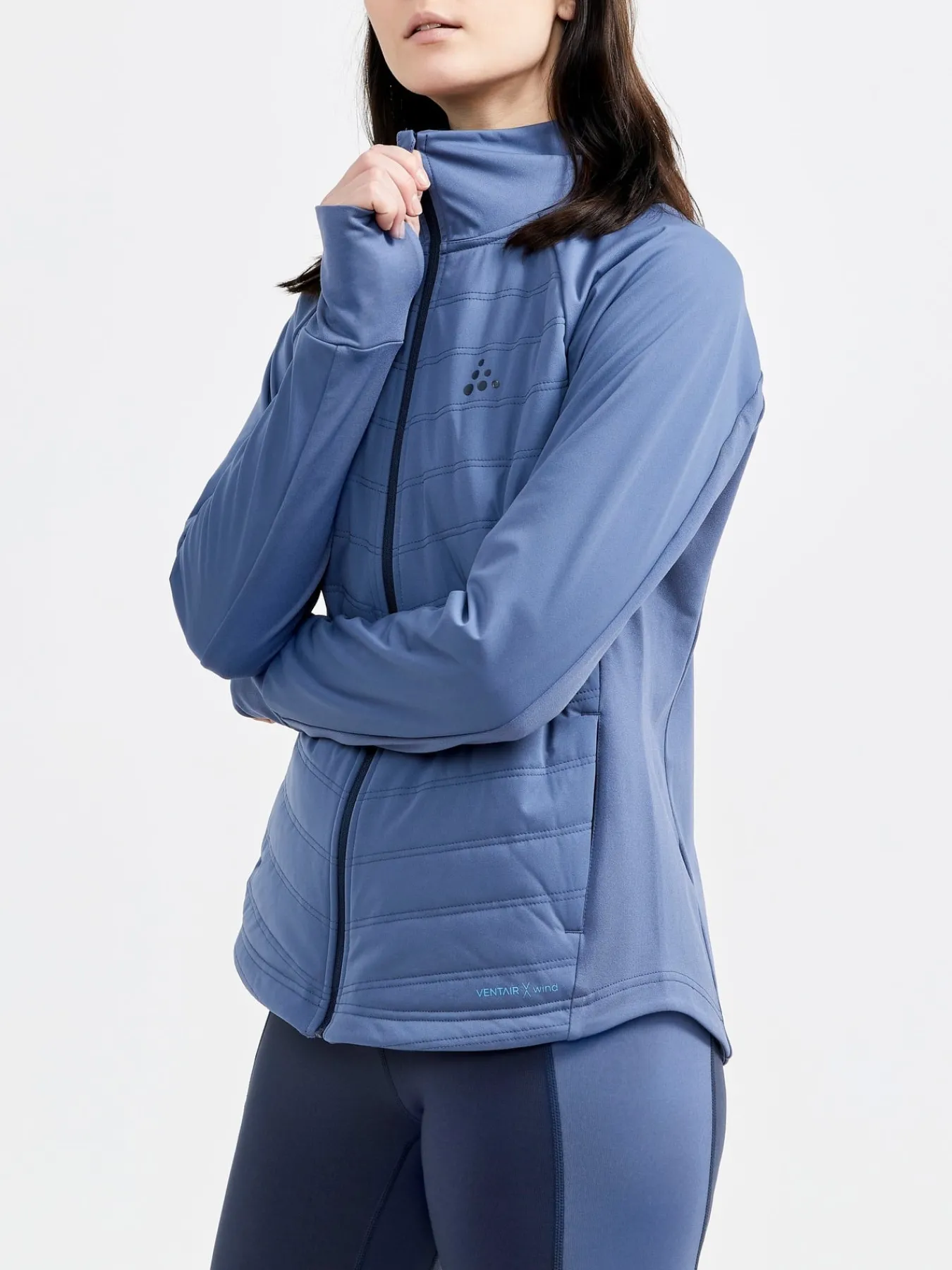 Jakker & Vester|Trening>Craft Sportswear ADV Essence Warm Jacket W SAPHIRE