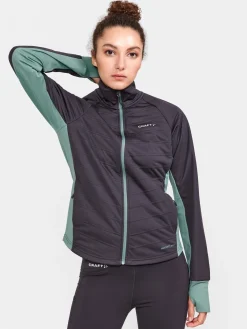 Jakker & Vester|Trening>Craft Sportswear ADV Essence Warm Jacket W Thyme-Slate