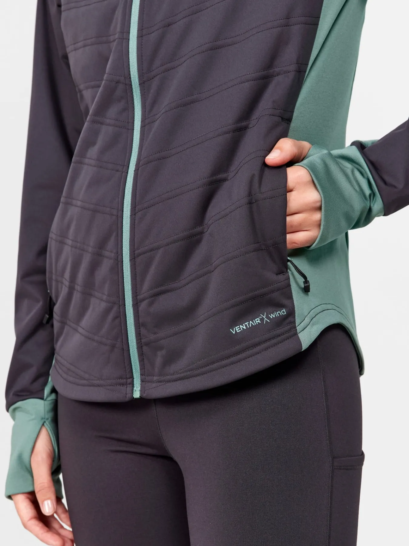 Jakker & Vester|Trening>Craft Sportswear ADV Essence Warm Jacket W Thyme-Slate