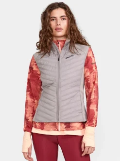 Jakker & Vester|Løping>Craft Sportswear ADV Essence Warm Vest W Clay