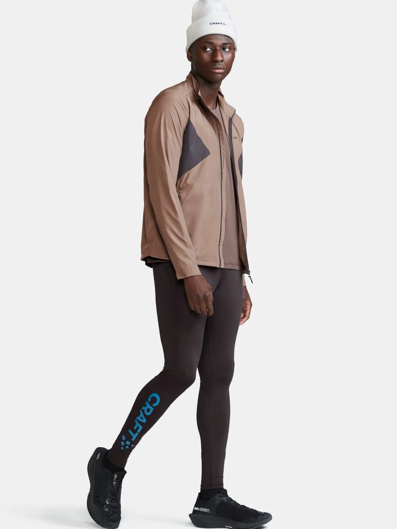 Jakker & Vester|Løping>Craft Sportswear ADV Essence Wind Jacket M Dk Clay-Slate