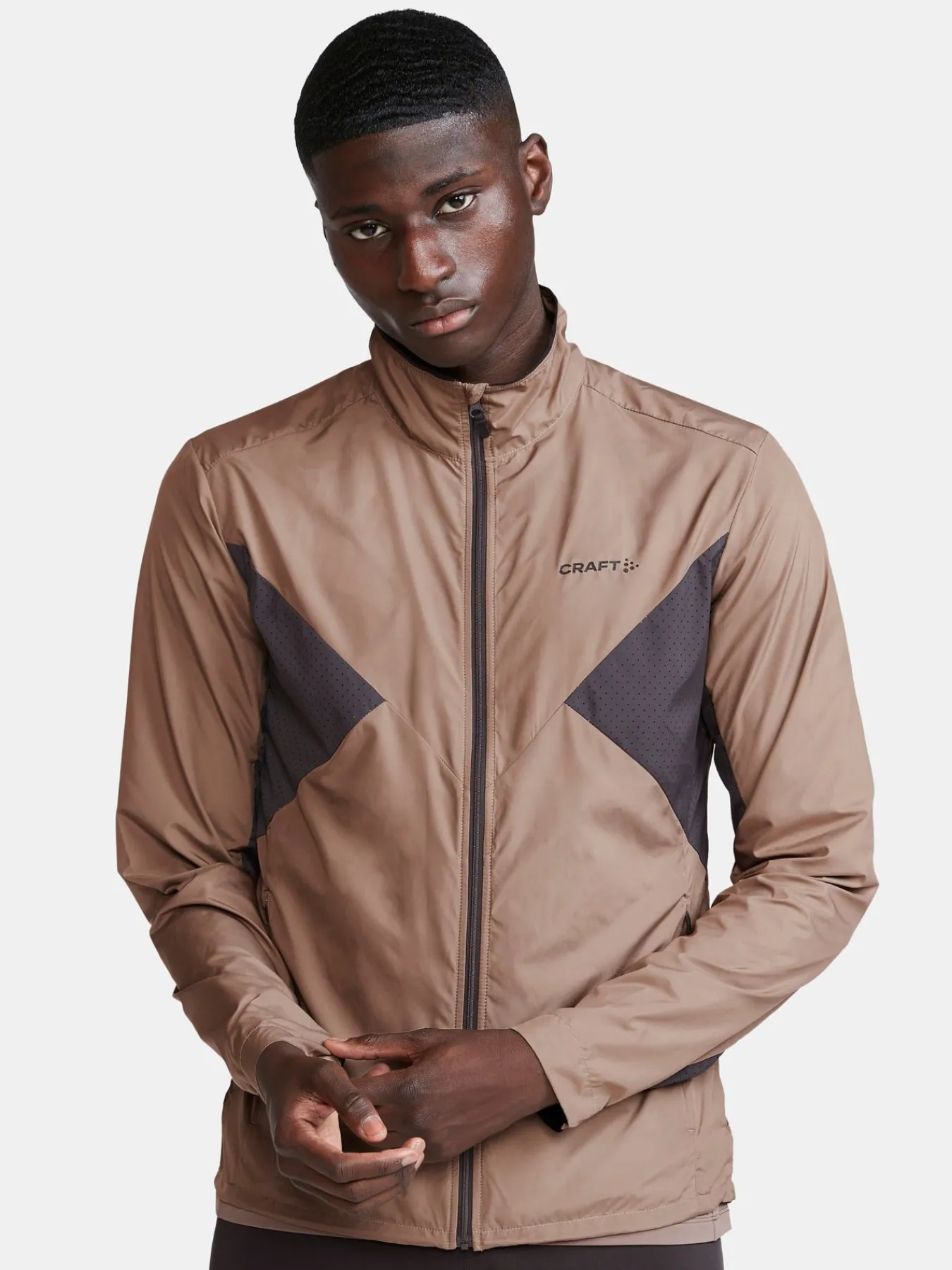Jakker & Vester|Løping>Craft Sportswear ADV Essence Wind Jacket M Dk Clay-Slate
