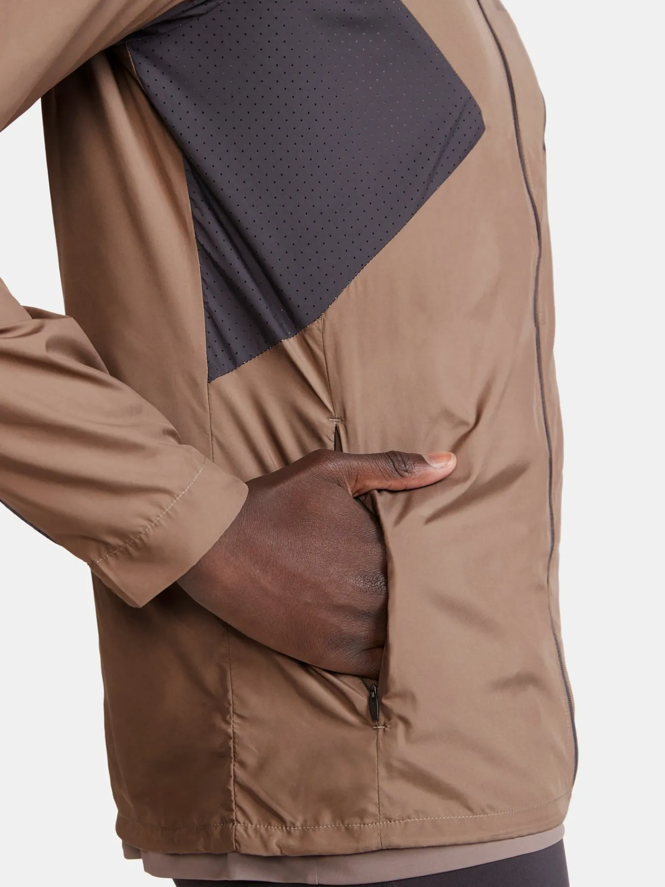 Jakker & Vester|Løping>Craft Sportswear ADV Essence Wind Jacket M Dk Clay-Slate