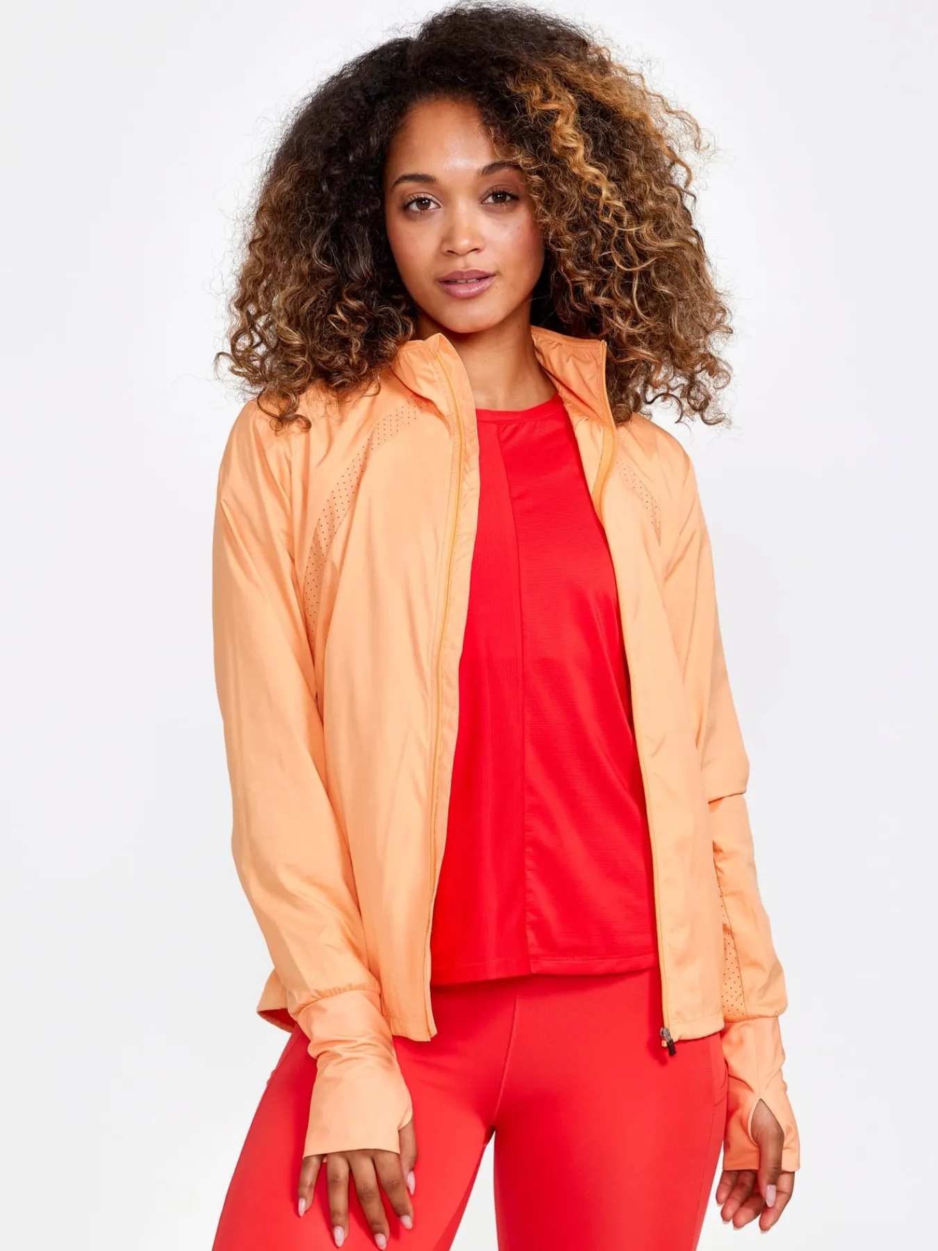 Jakker & Vester|Løping>Craft Sportswear ADV Essence Wind Jacket W Peach