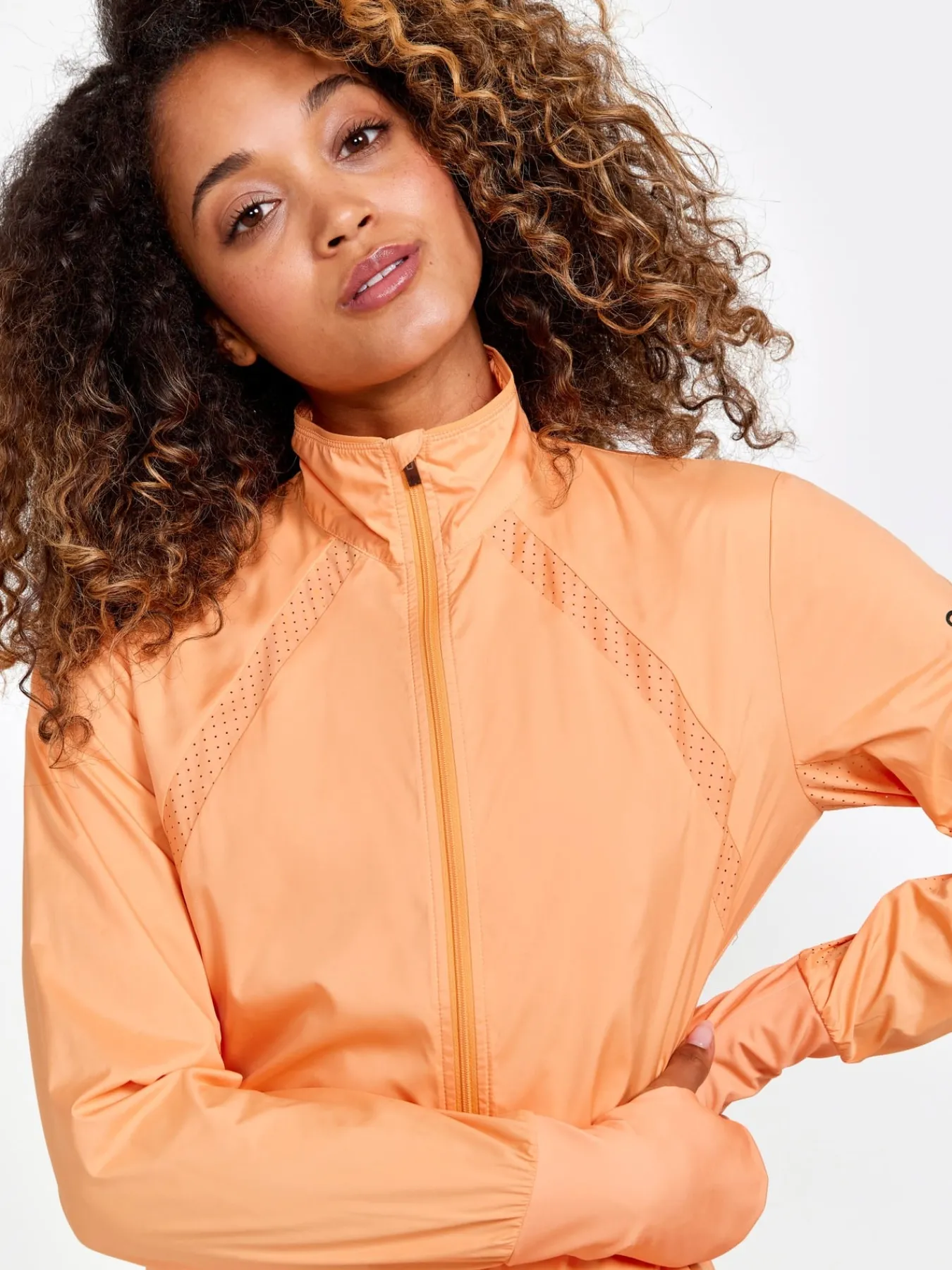 Jakker & Vester|Løping>Craft Sportswear ADV Essence Wind Jacket W Peach