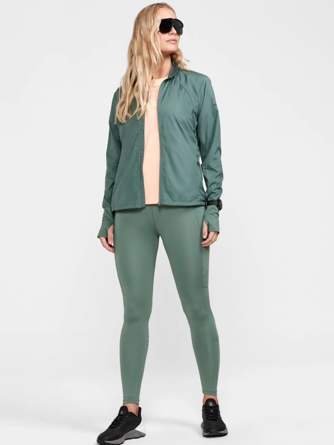 Jakker & Vester|Løping>Craft Sportswear ADV Essence Wind Jacket W Thyme