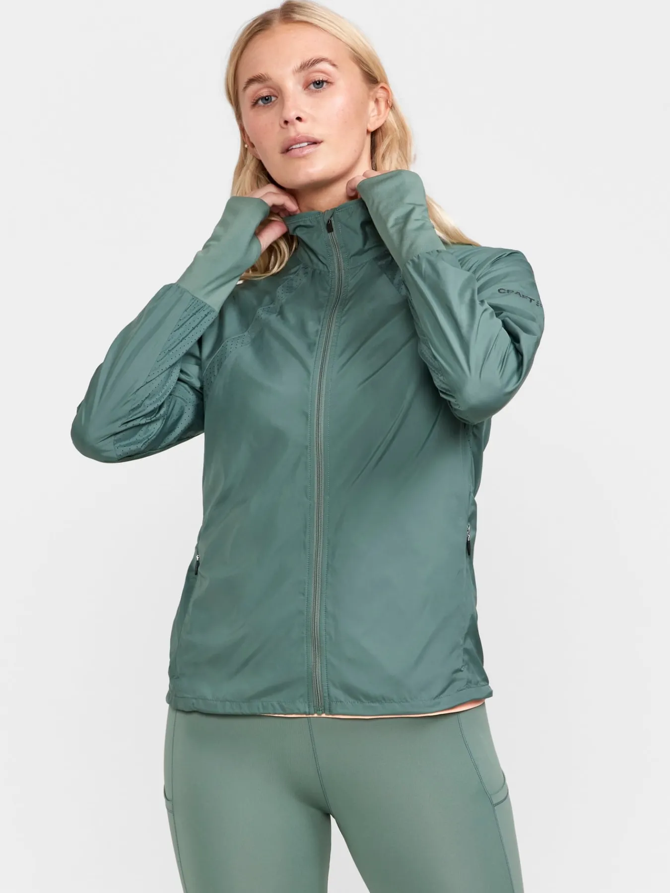 Jakker & Vester|Løping>Craft Sportswear ADV Essence Wind Jacket W Thyme