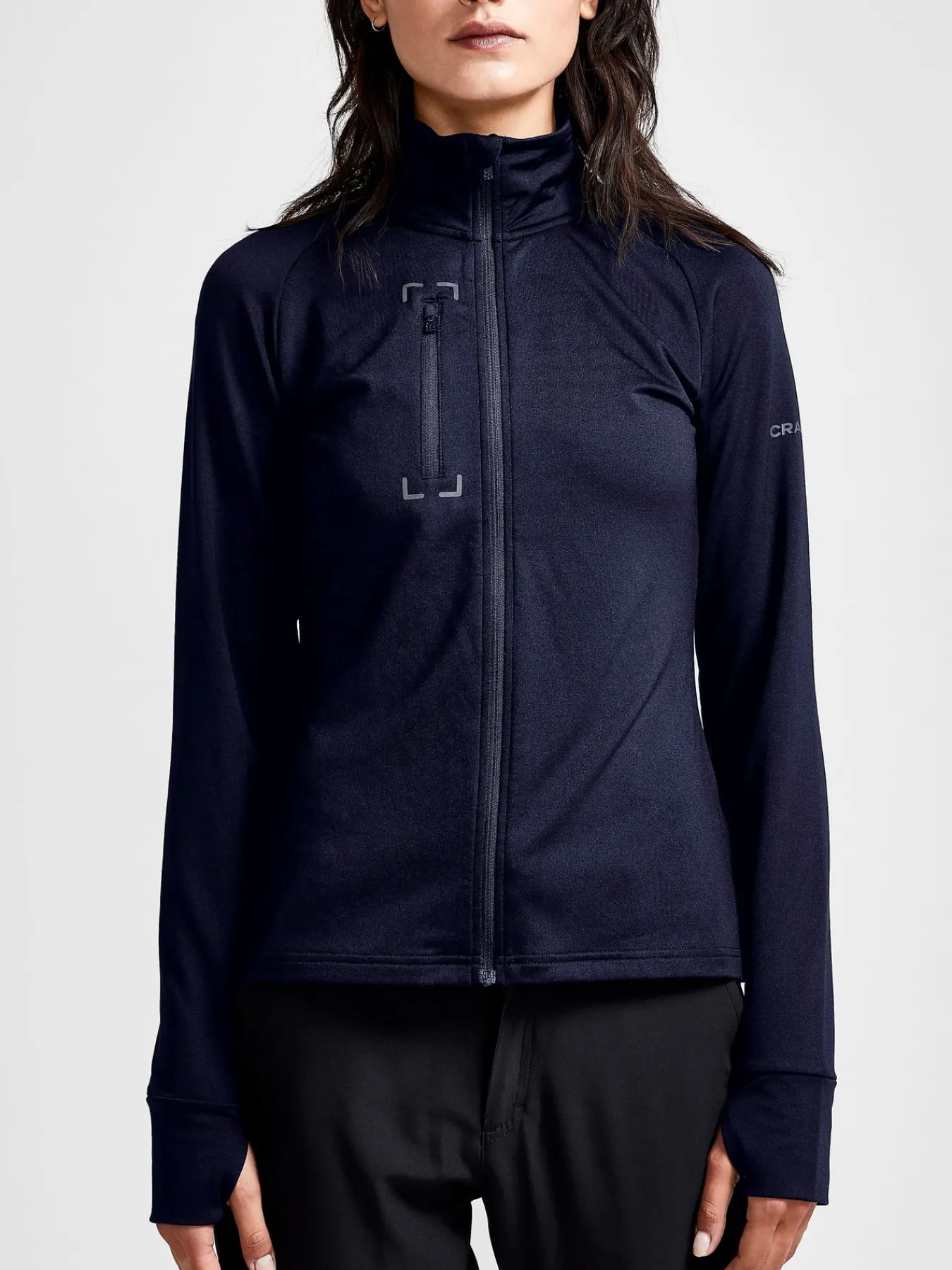 Mellomlag & Fleece|Mellomlag>Craft Sportswear ADV Explore Light Midlayer W Navy