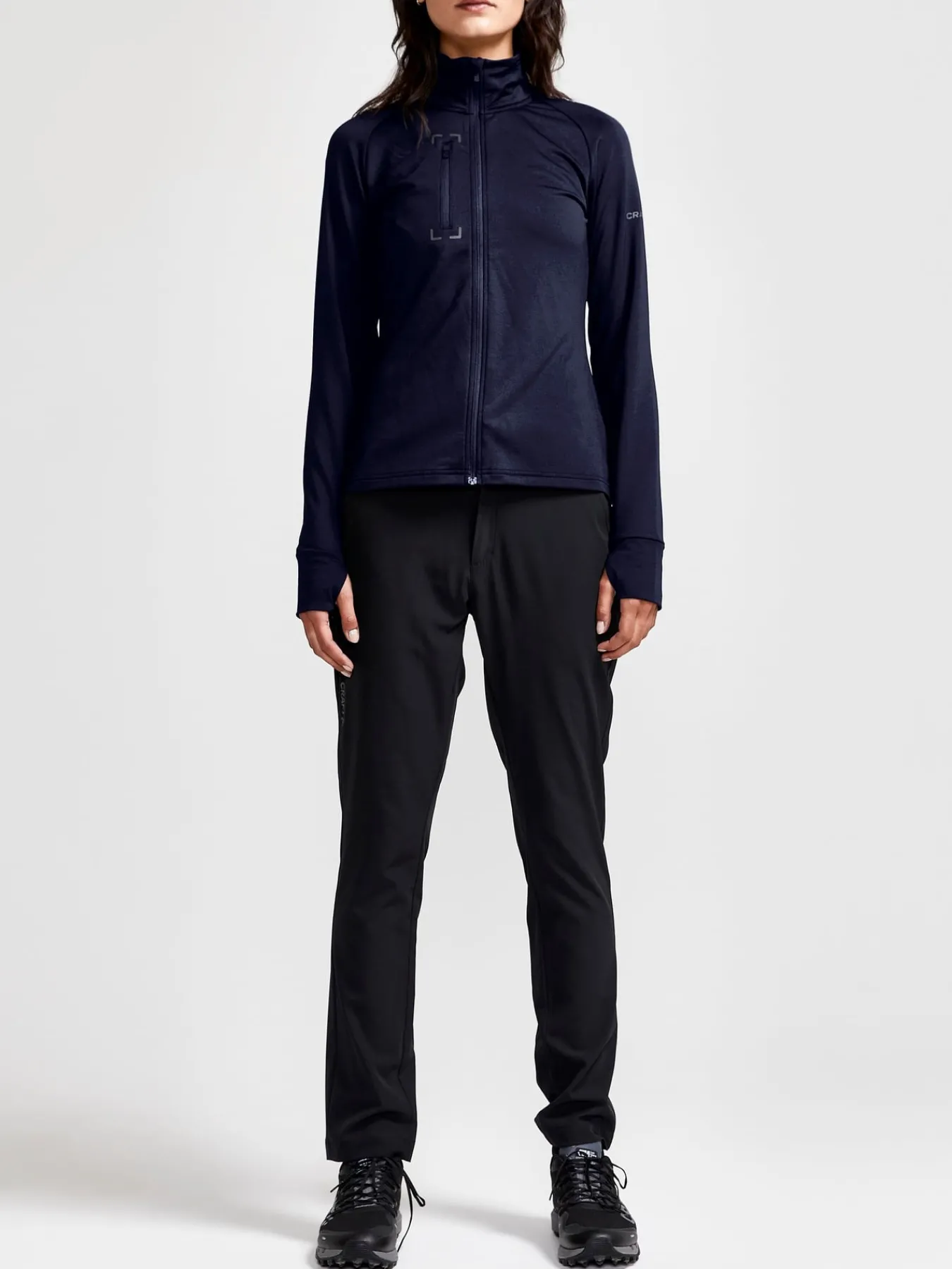 Mellomlag & Fleece|Mellomlag>Craft Sportswear ADV Explore Light Midlayer W Navy