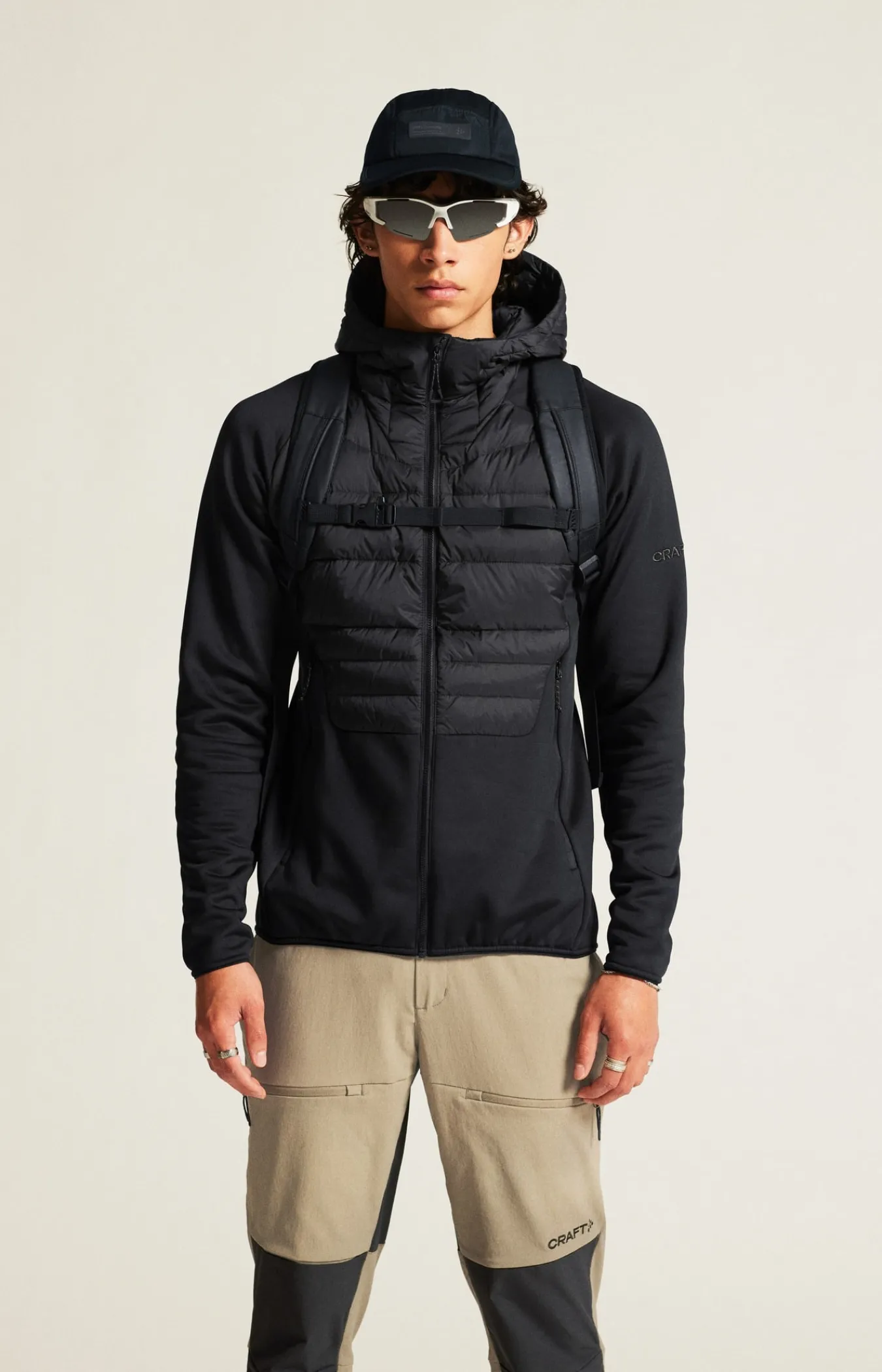 Jakker & Vester>Craft Sportswear ADV Explore Lt. Down Hybrid Jkt M Black