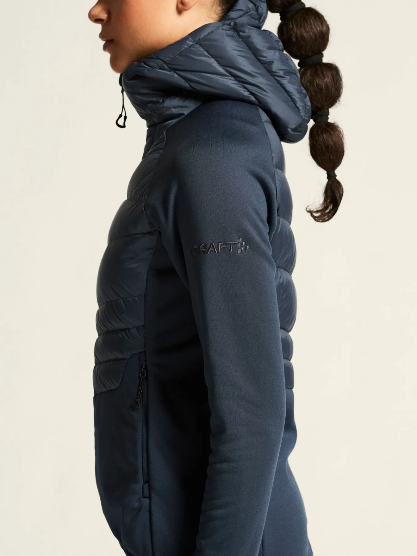 Jakker & Vester>Craft Sportswear ADV Explore Lt. Down Hybrid Jkt W Blaze