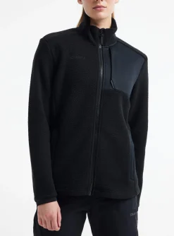 Mellomlag & Fleece|Mellomlag>Craft Sportswear ADV Explore Pile Fleece Jacket W Black