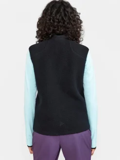 Mellomlag & Fleece|Mellomlag>Craft Sportswear ADV Explore Pile Fleece Vest W Black