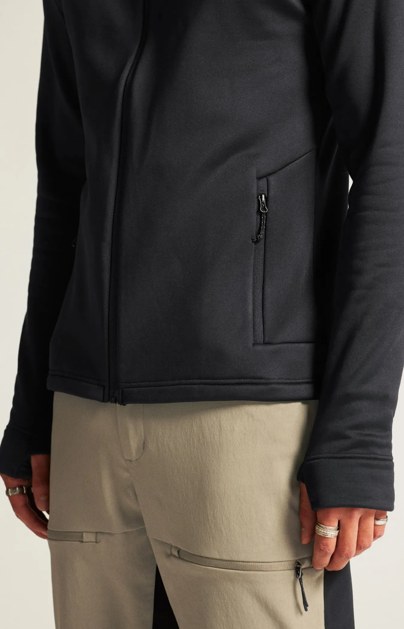 Mellomlag & Fleece|Mellomlag>Craft Sportswear ADV Explore Power Fleece Jkt M Black