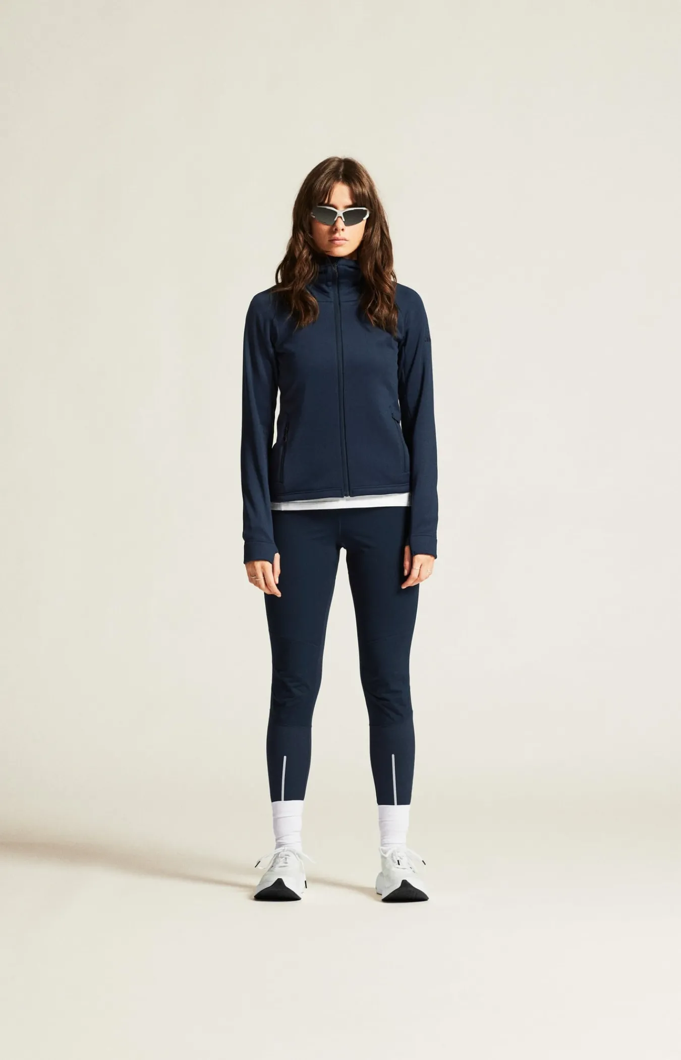 Mellomlag & Fleece|Mellomlag>Craft Sportswear ADV Explore Power Fleece Hood Jkt W Blaze