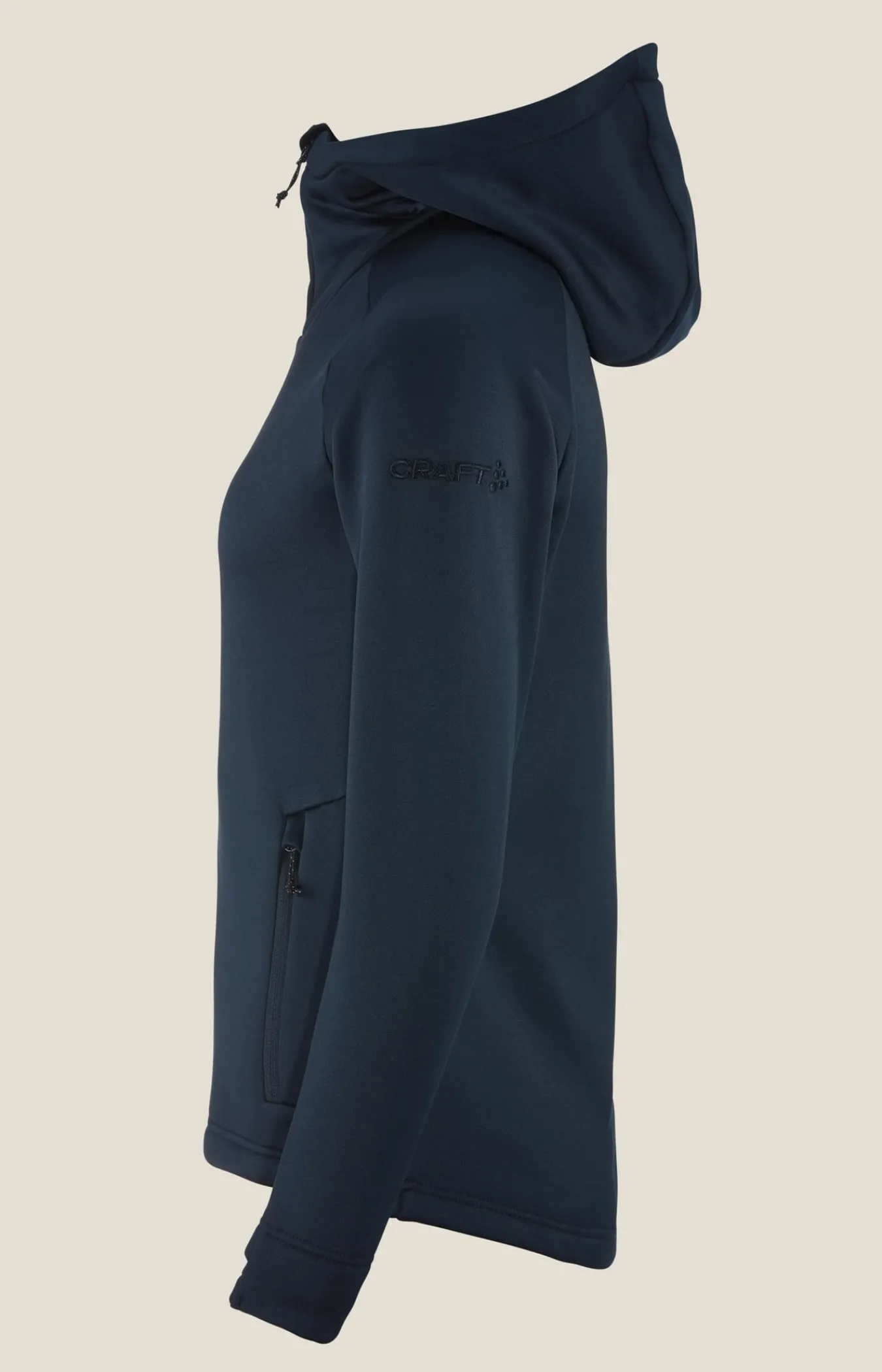 Mellomlag & Fleece|Mellomlag>Craft Sportswear ADV Explore Power Fleece Hood Jkt W Blaze