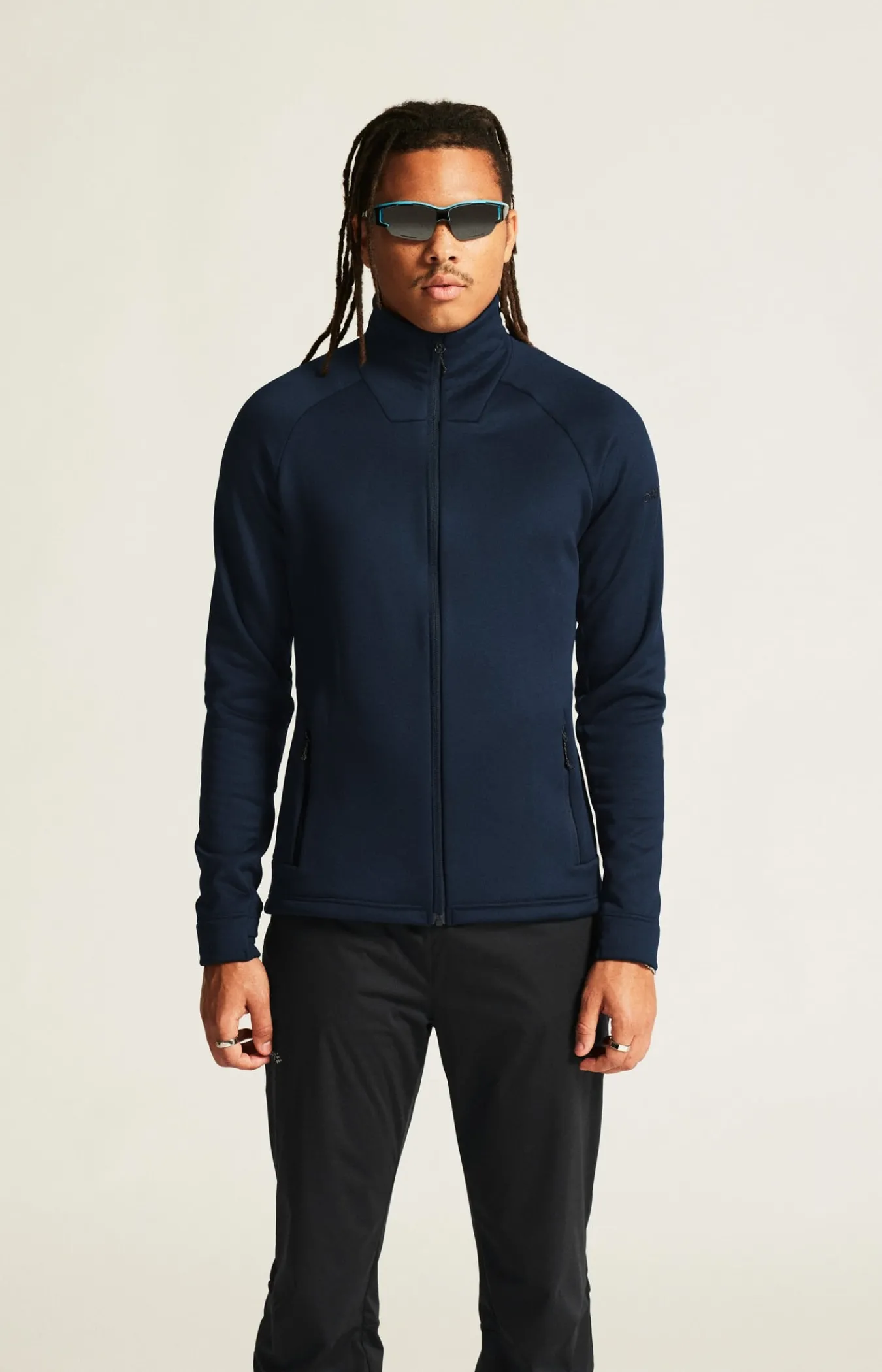 Mellomlag & Fleece|Mellomlag>Craft Sportswear ADV Explore Power Fleece Jkt M Blaze