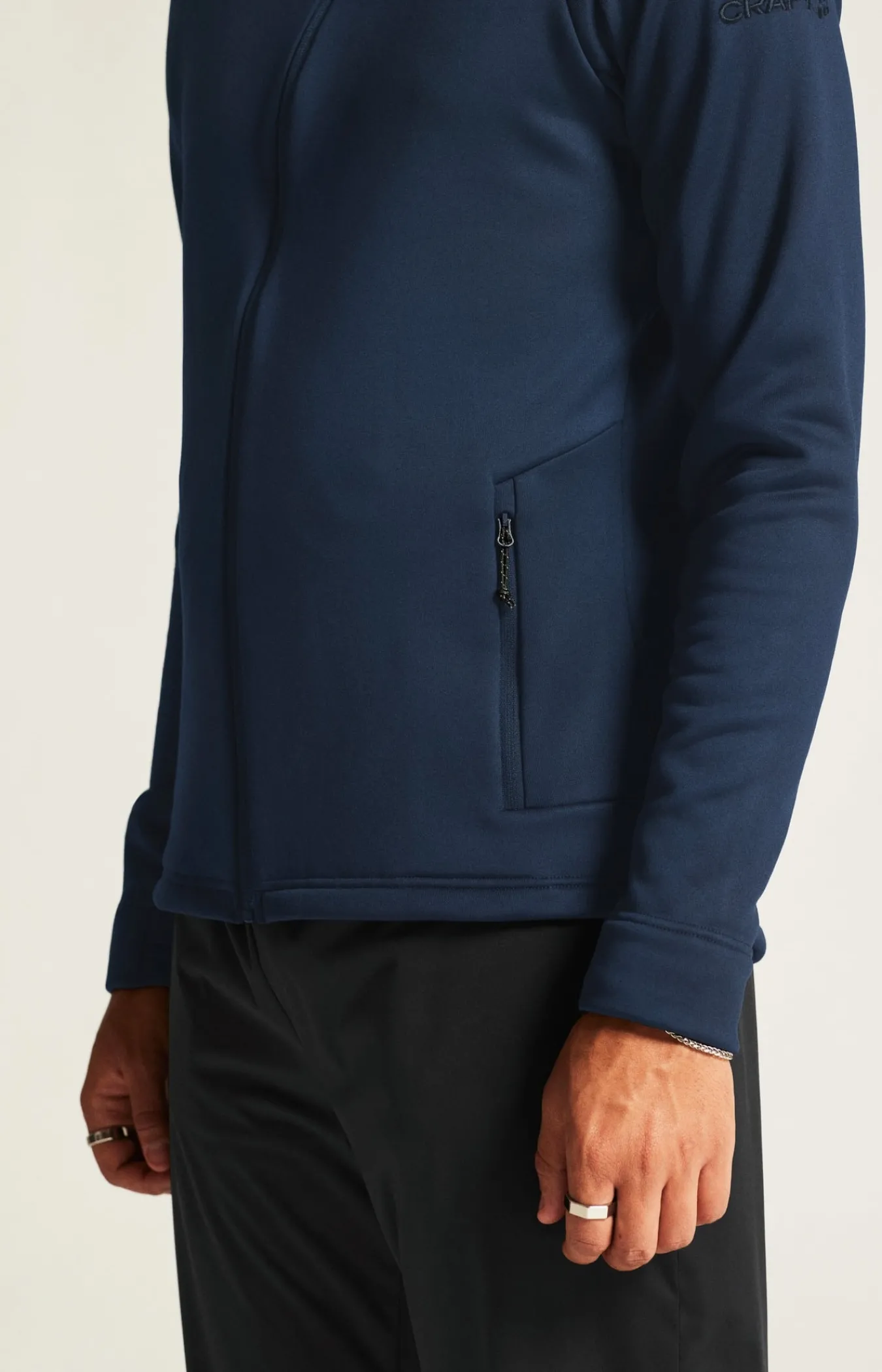 Mellomlag & Fleece|Mellomlag>Craft Sportswear ADV Explore Power Fleece Jkt M Blaze