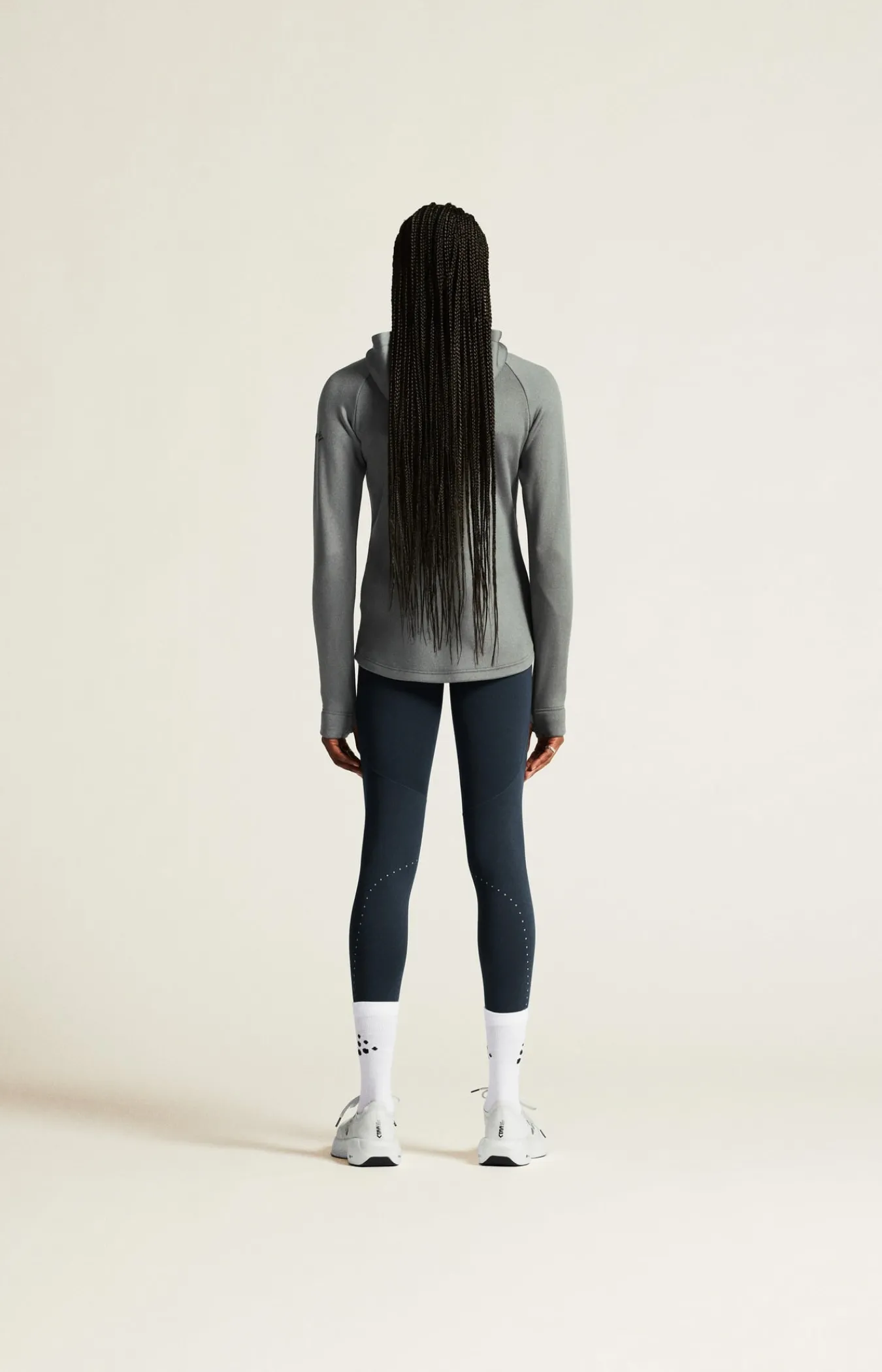 Mellomlag & Fleece|Mellomlag>Craft Sportswear ADV Explore Power Fleece Hood Jkt W Leaf