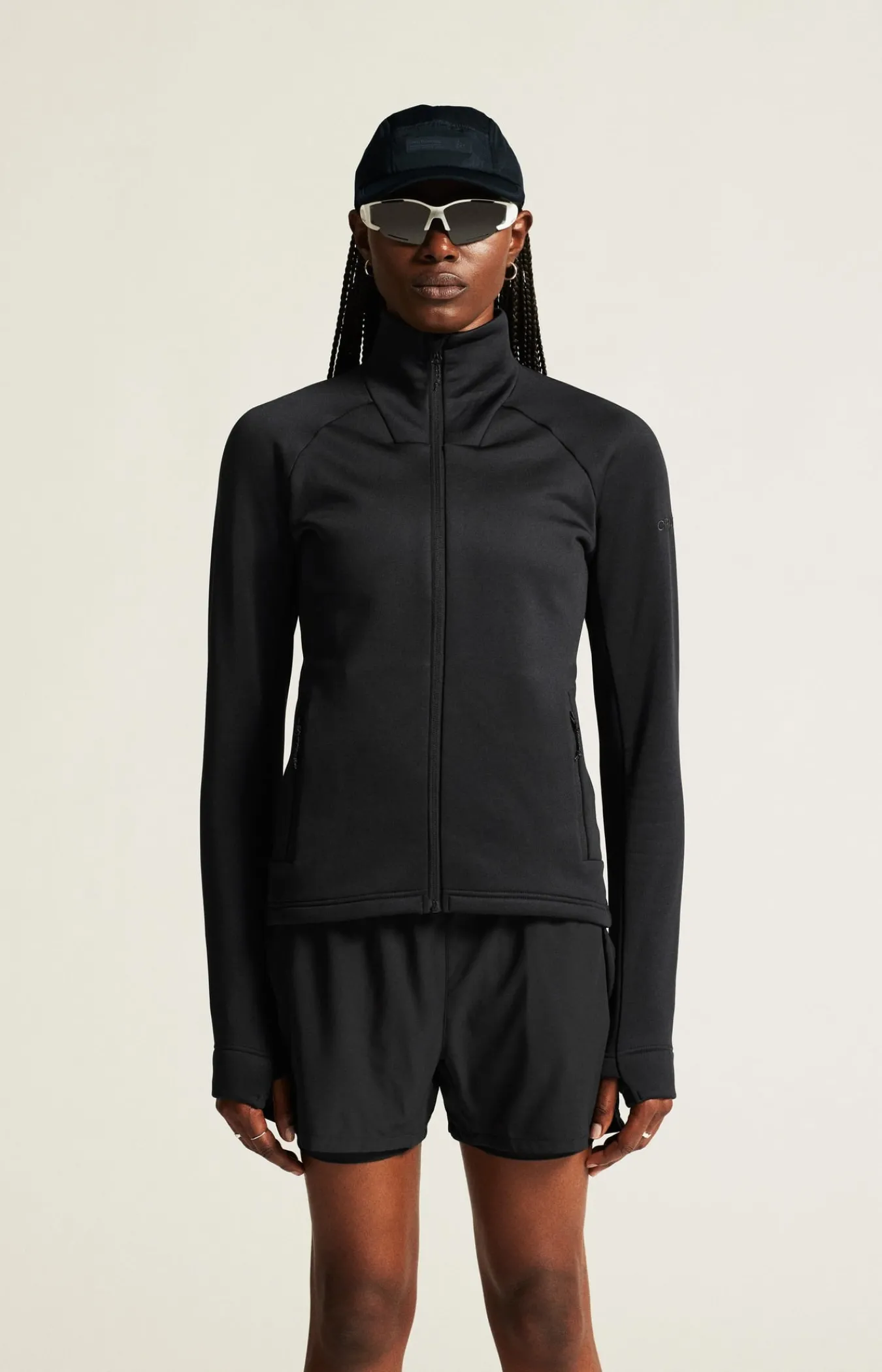 Mellomlag & Fleece|Mellomlag>Craft Sportswear ADV Explore Power Fleece Jkt W Black