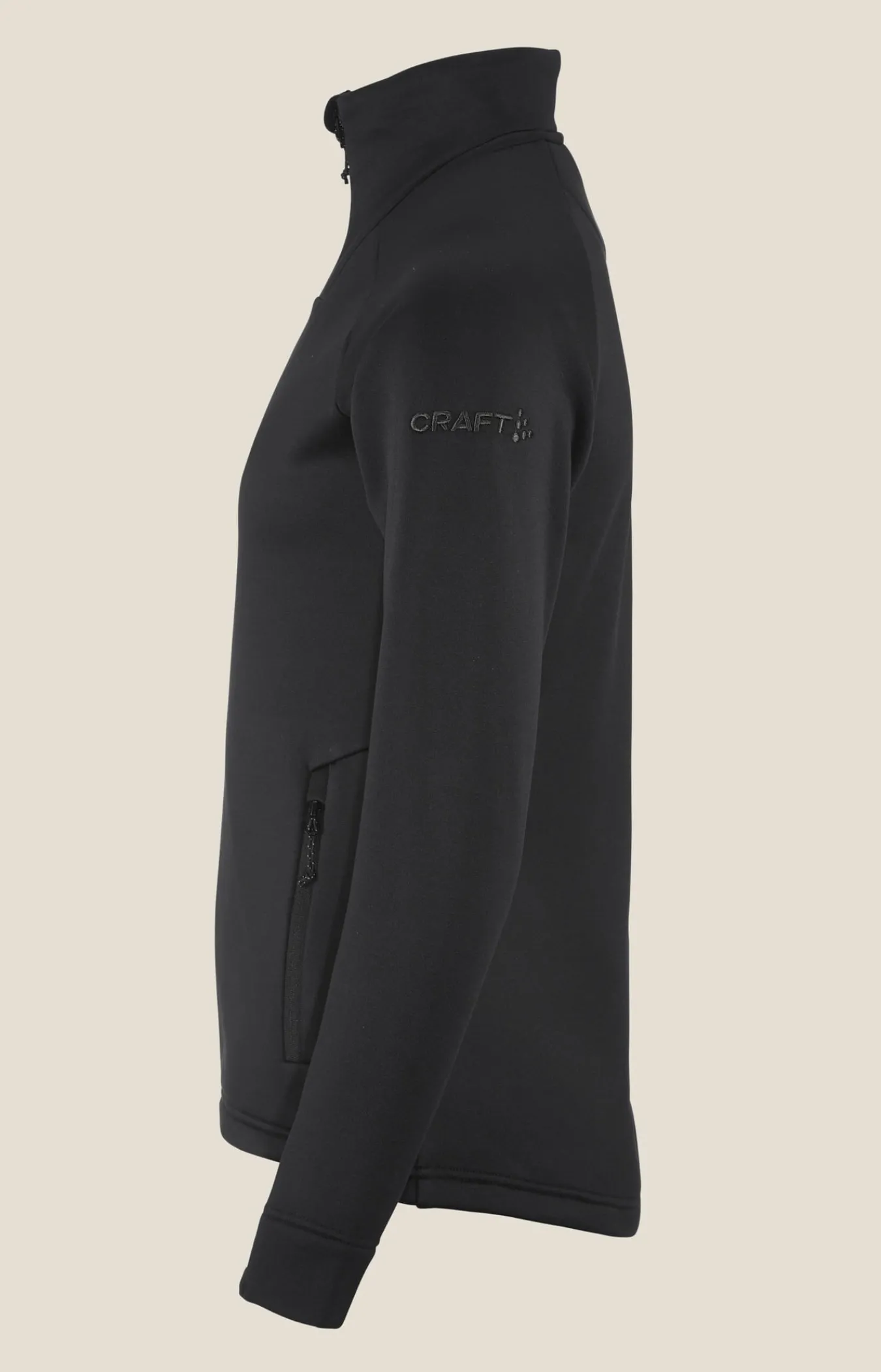 Mellomlag & Fleece|Mellomlag>Craft Sportswear ADV Explore Power Fleece Jkt W Black
