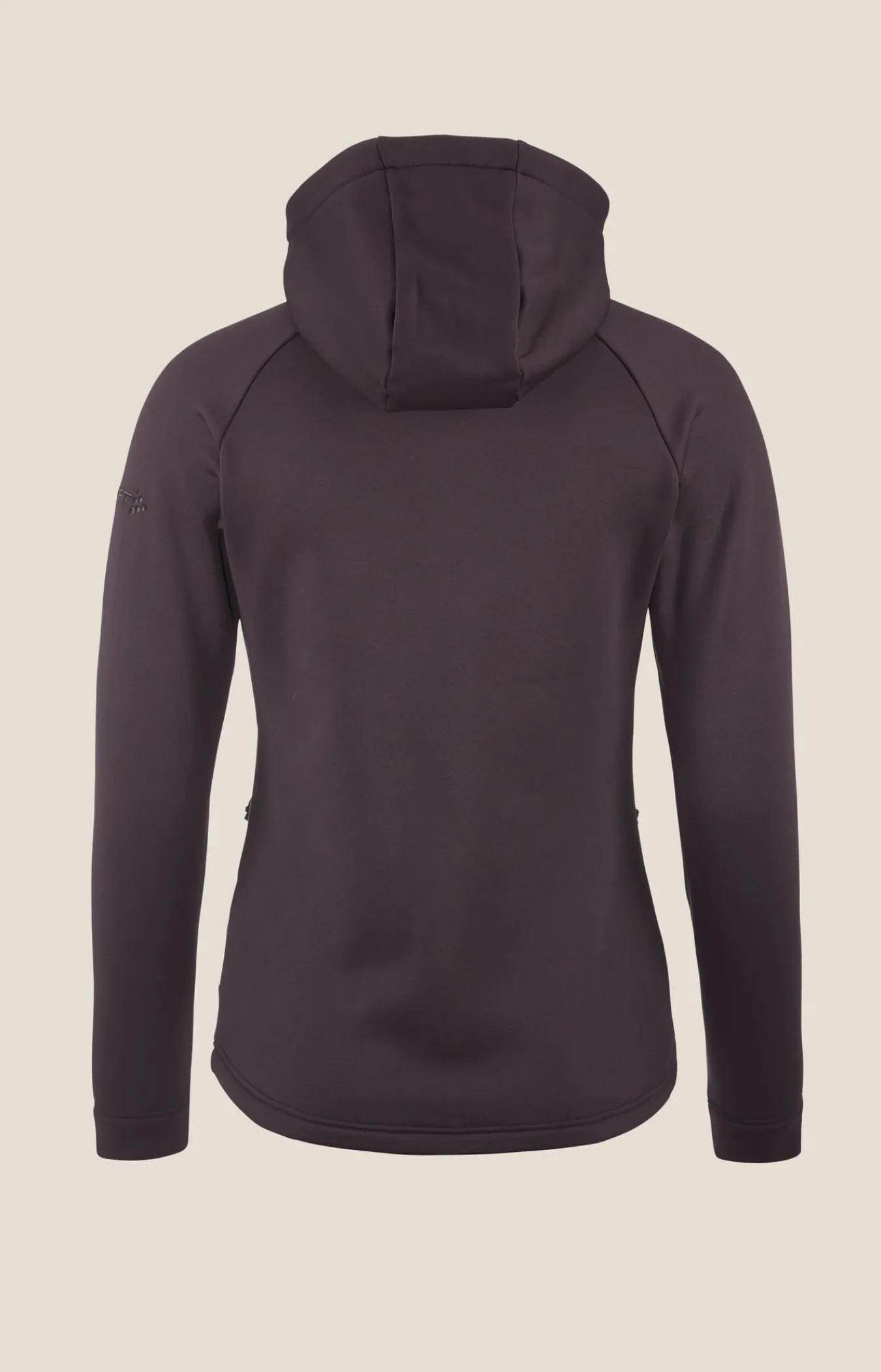 Mellomlag & Fleece|Mellomlag>Craft Sportswear ADV Explore Power Fleece Hood Jkt W Dk Plum