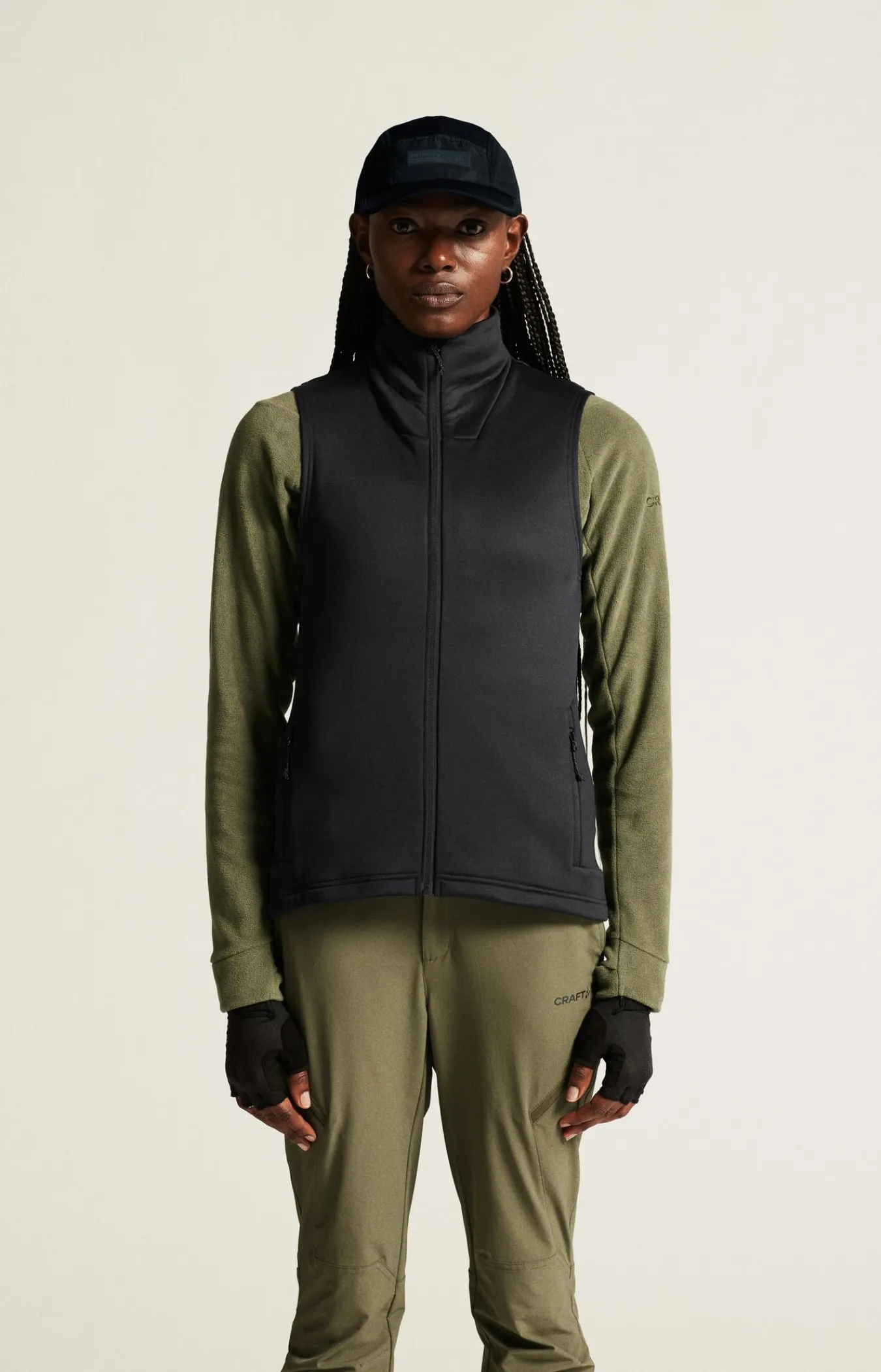Mellomlag & Fleece|Mellomlag>Craft Sportswear ADV Explore Power Fleece Vest W