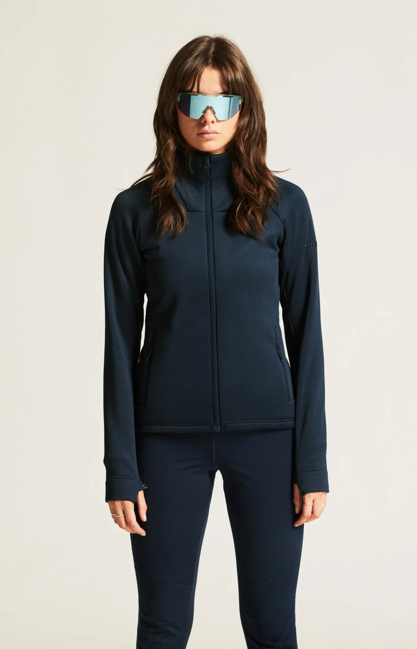 Mellomlag & Fleece|Mellomlag>Craft Sportswear ADV Explore Power Fleece Jkt W Blaze