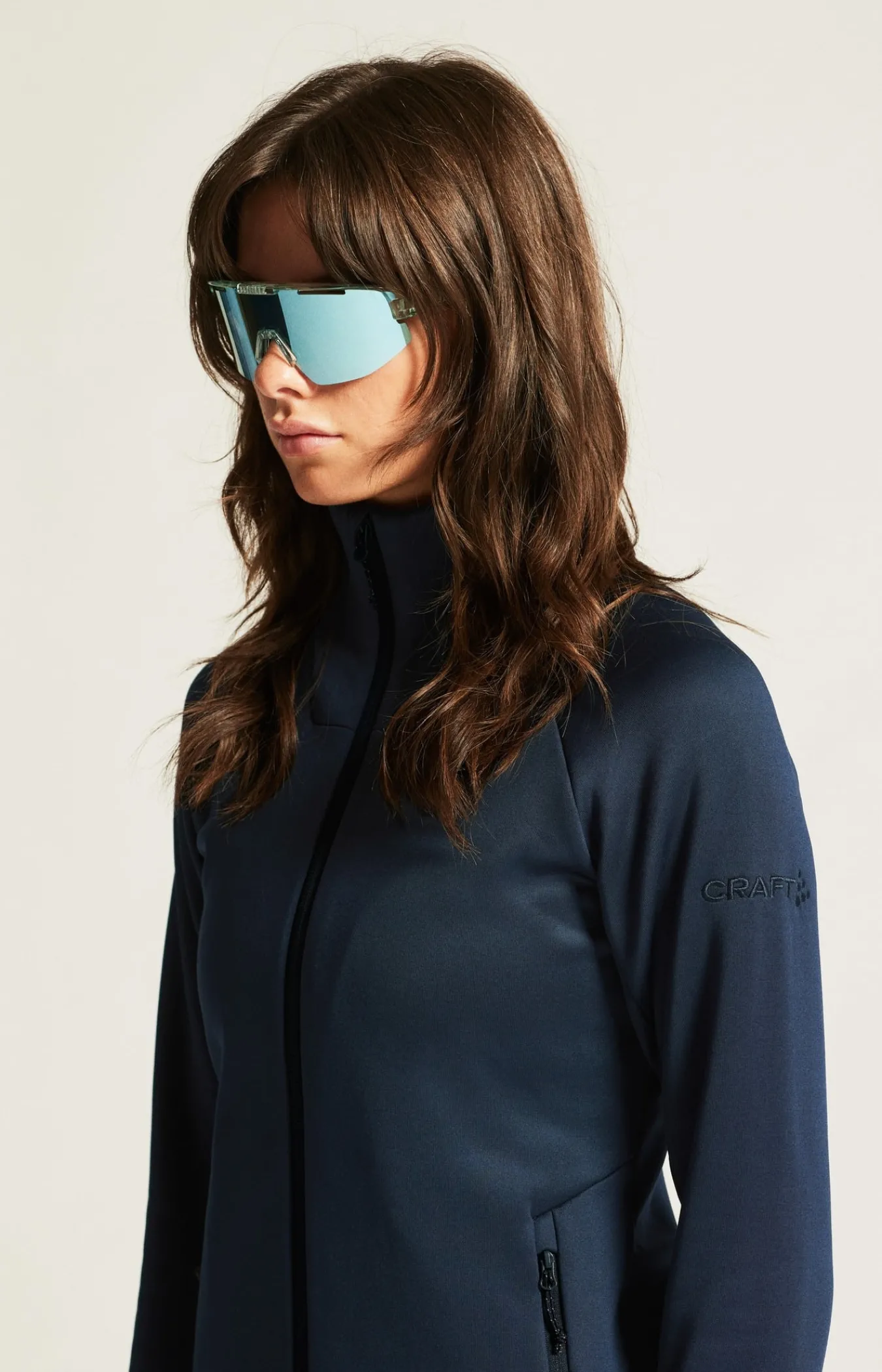 Mellomlag & Fleece|Mellomlag>Craft Sportswear ADV Explore Power Fleece Jkt W Blaze