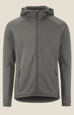 Mellomlag & Fleece|Mellomlag>Craft Sportswear ADV Explore Power Fleece Hood Jkt M Granite