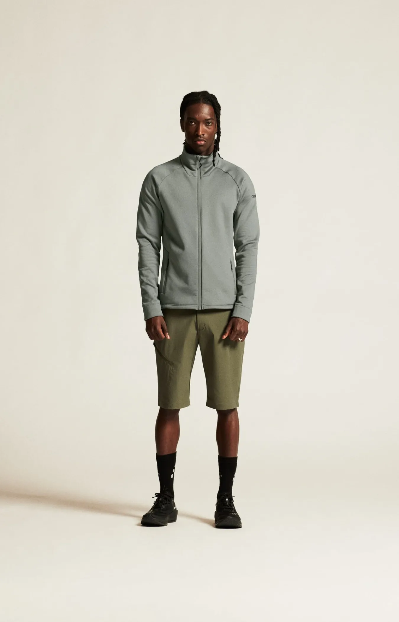 Mellomlag & Fleece|Mellomlag>Craft Sportswear ADV Explore Power Fleece Jkt M Leaf