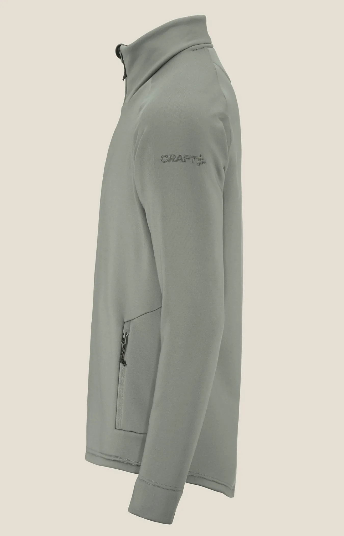 Mellomlag & Fleece|Mellomlag>Craft Sportswear ADV Explore Power Fleece Jkt M Leaf