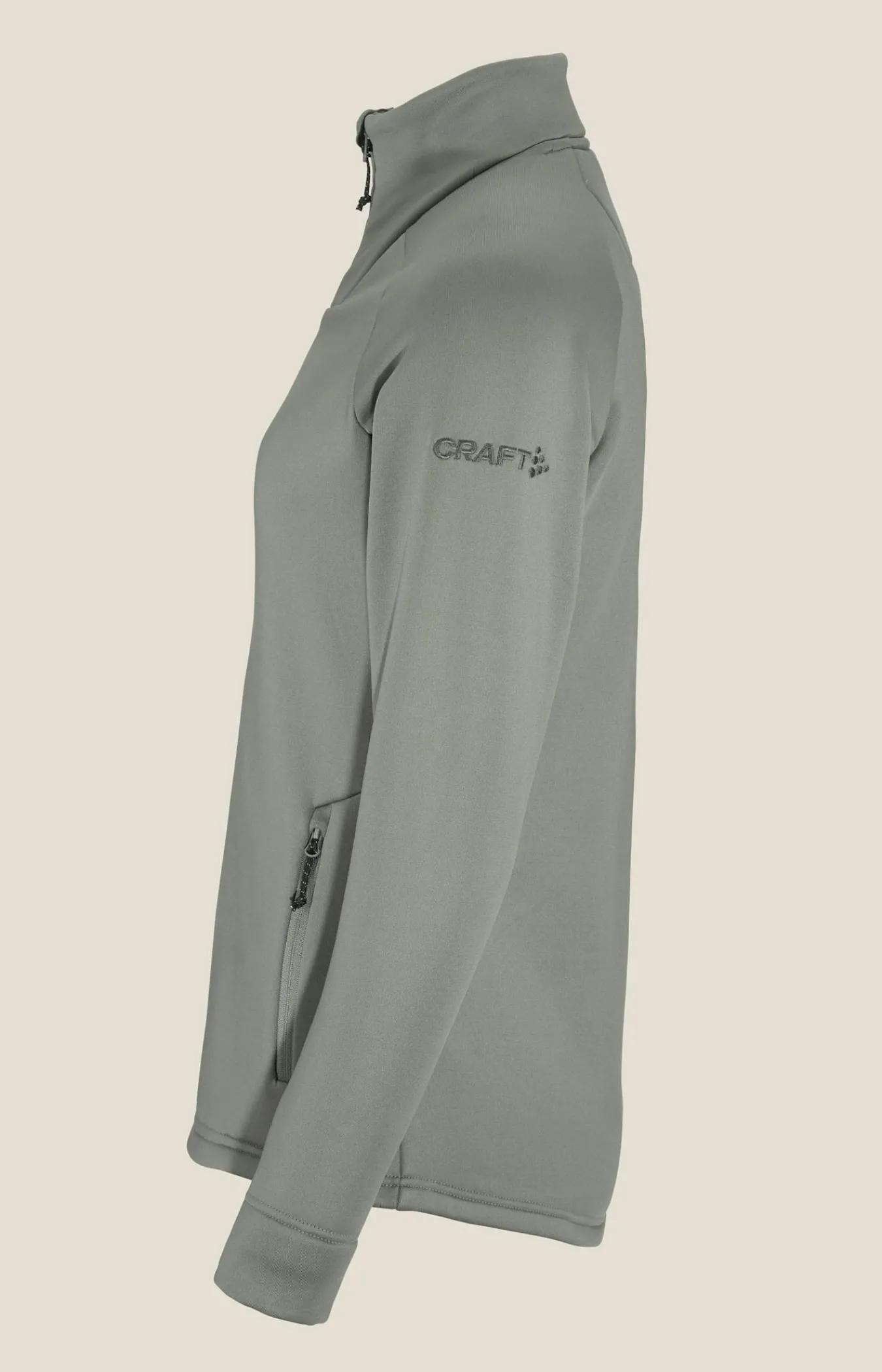 Mellomlag & Fleece|Mellomlag>Craft Sportswear ADV Explore Power Fleece Jkt W Leaf