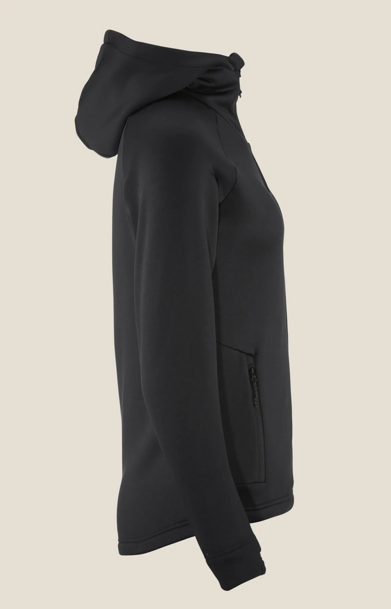 Mellomlag & Fleece|Mellomlag>Craft Sportswear ADV Explore Power Fleece Hood Jkt W Black