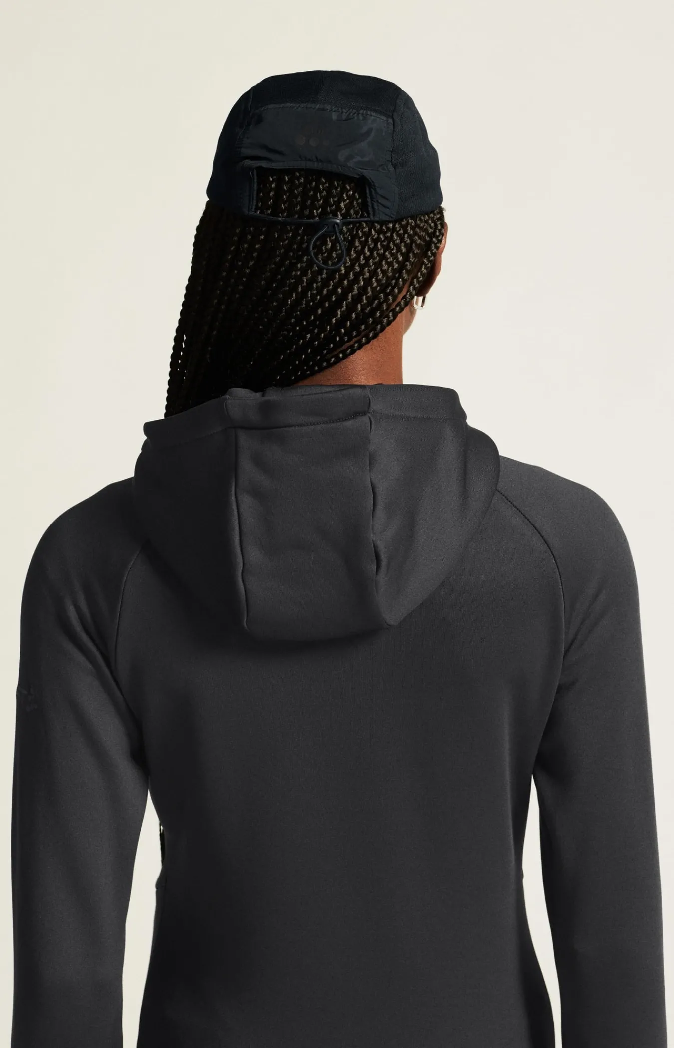 Mellomlag & Fleece|Mellomlag>Craft Sportswear ADV Explore Power Fleece Hood Jkt W Black