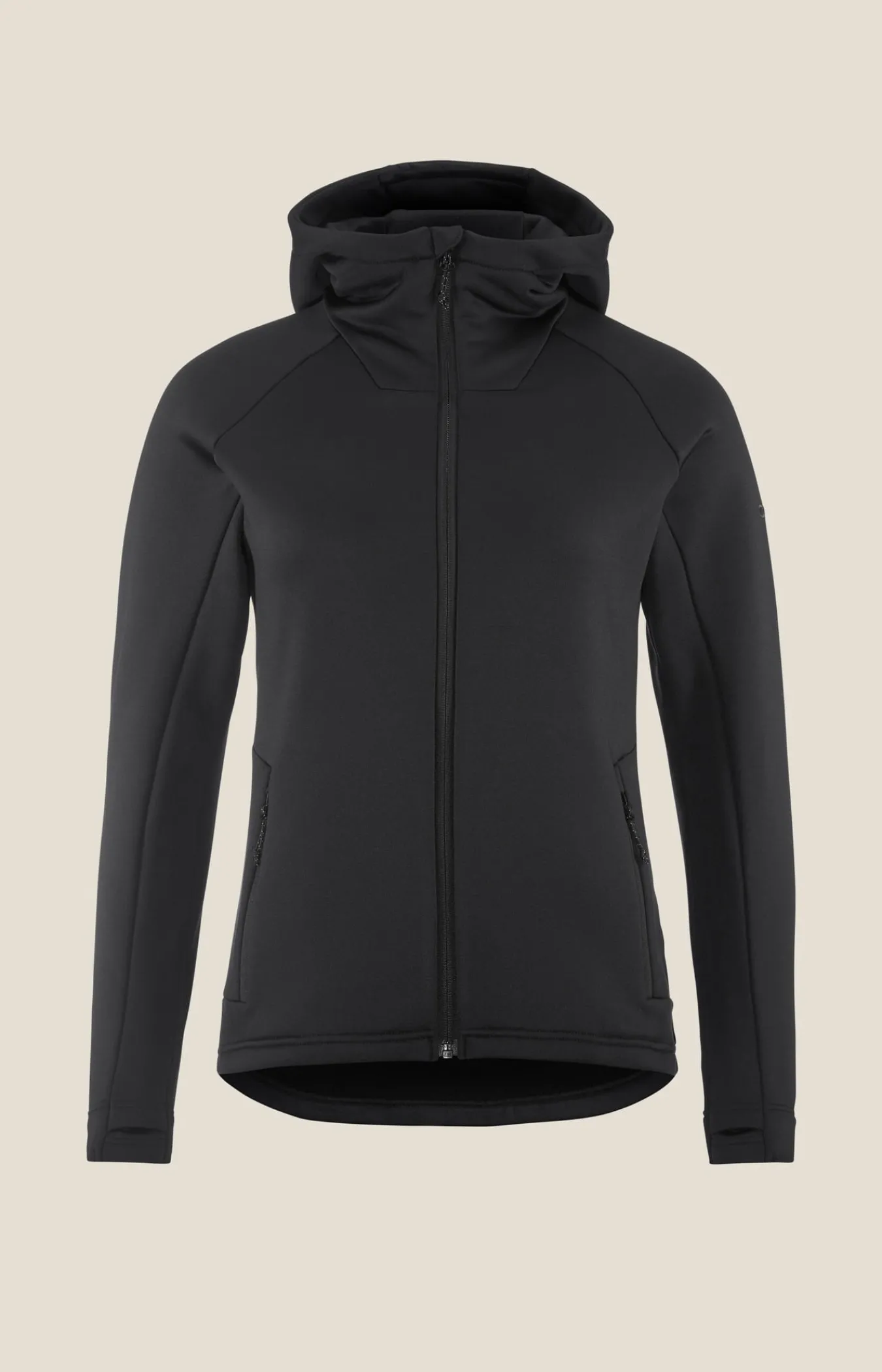 Mellomlag & Fleece|Mellomlag>Craft Sportswear ADV Explore Power Fleece Hood Jkt W Black