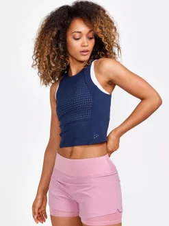 T-Skjorter & Singleter|Trening>Craft Sportswear ADV HiT Perforated Tank W Blaze