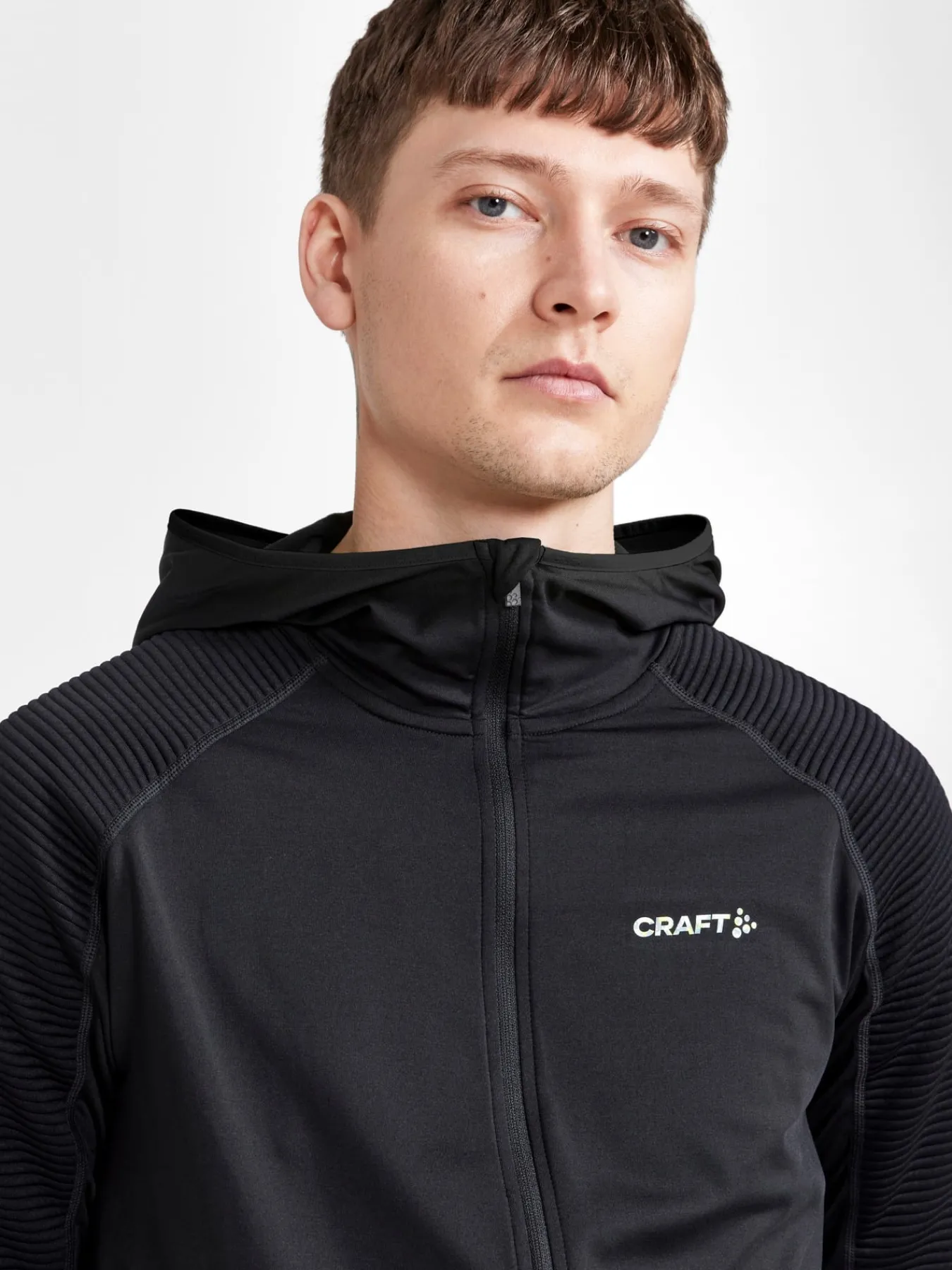 Gensere|Trening>Craft Sportswear ADV HiT Zip Hoodie M Black