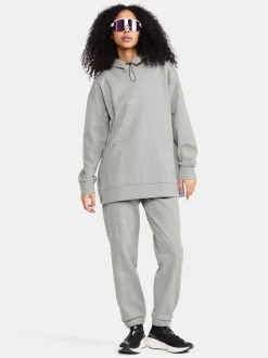 Gensere>Craft Sportswear ADV Join Long Hoodie W Grey Melange