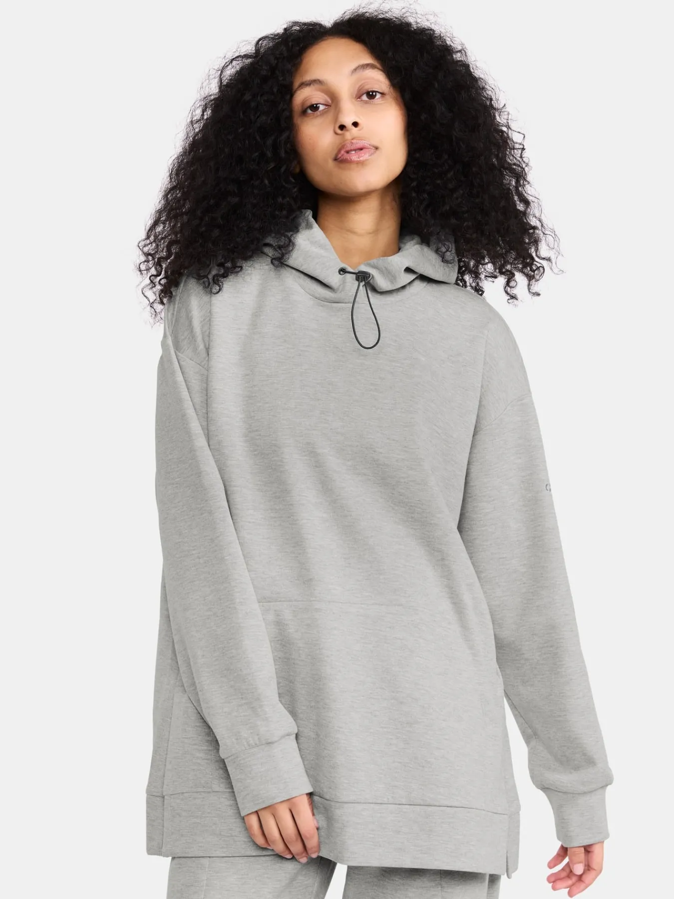 Gensere>Craft Sportswear ADV Join Long Hoodie W Grey Melange